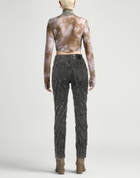 Mugler Womens Jeans in Black