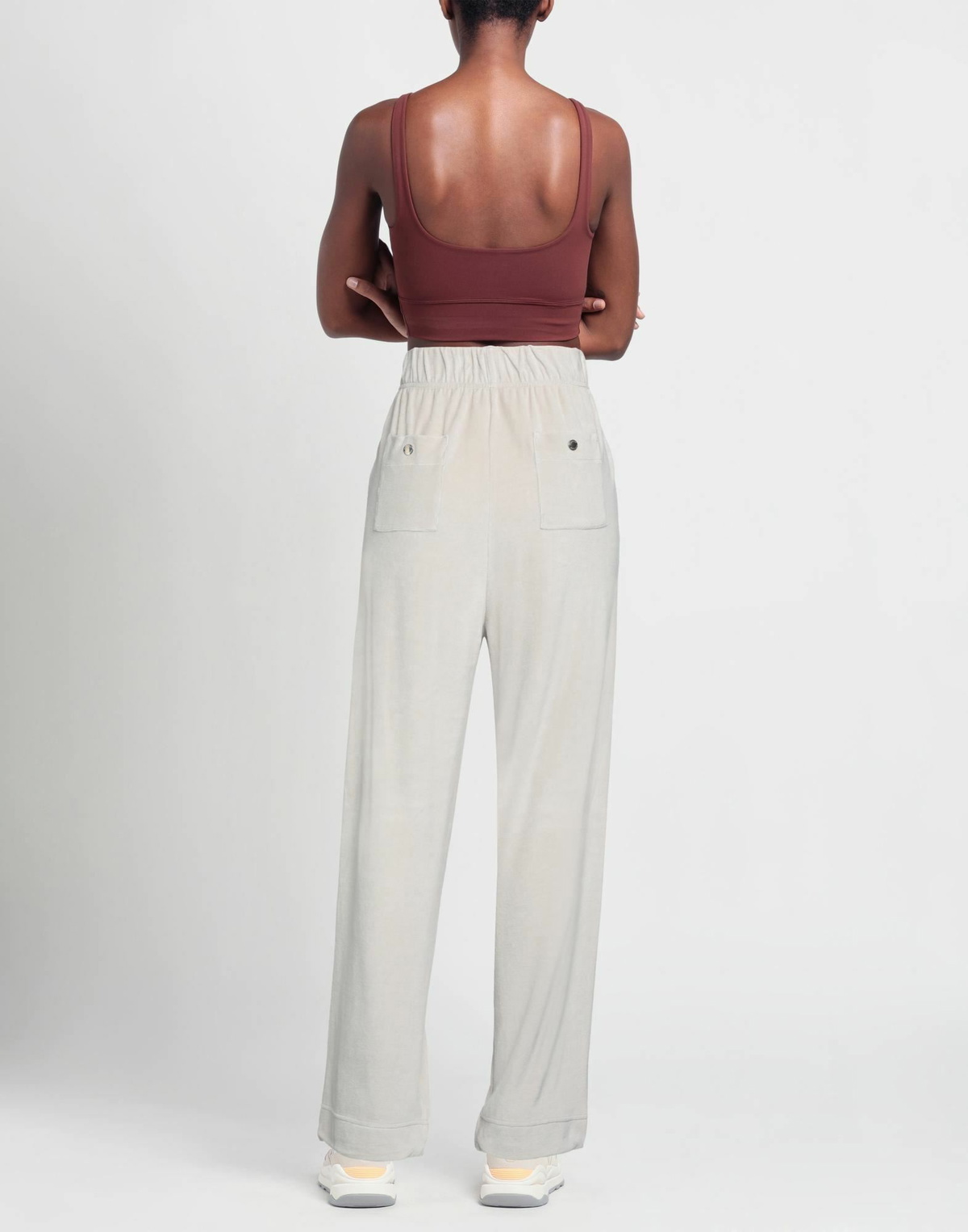 Khrisjoy Womens Pants in Beige
