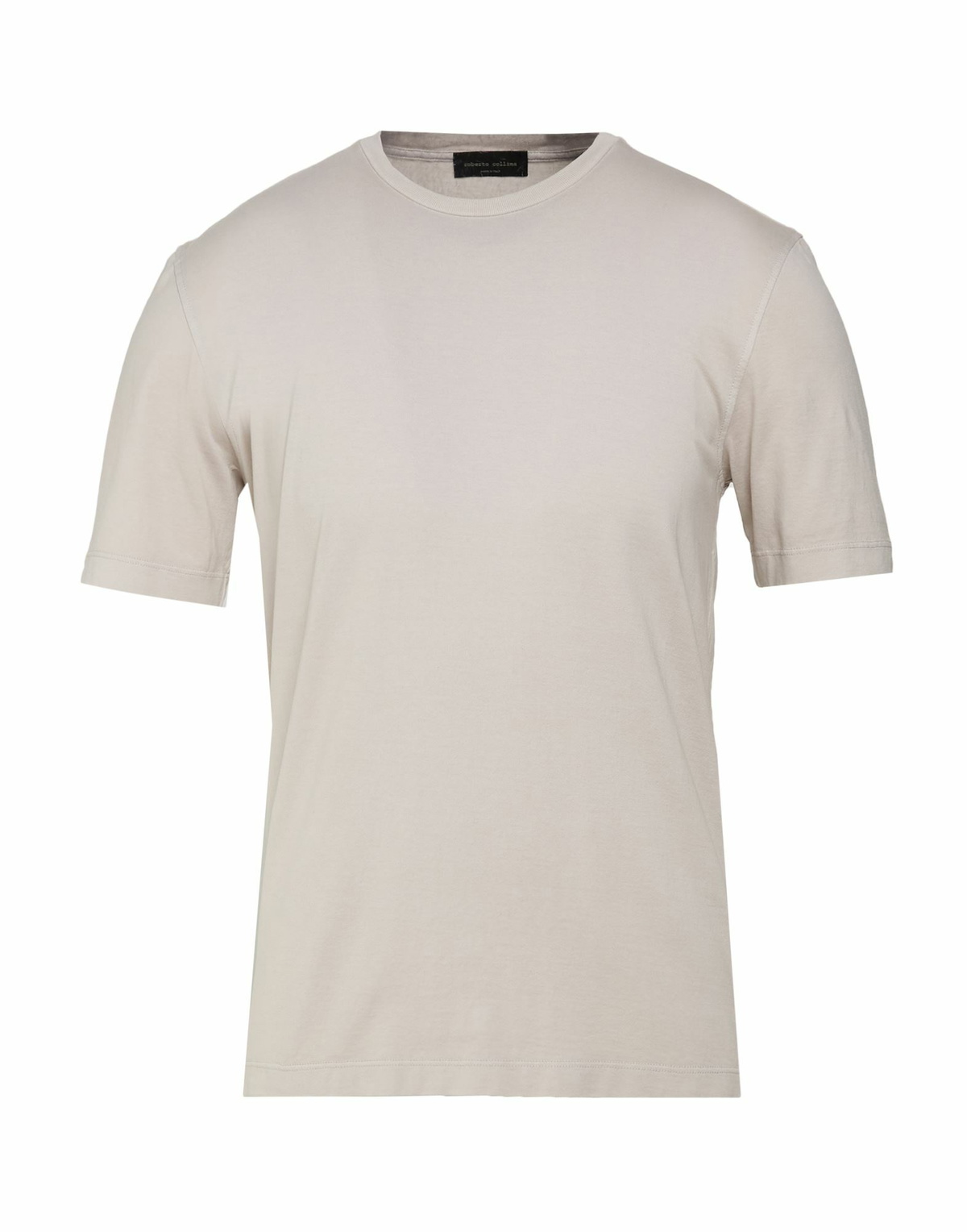 Roberto Collina Mens T-shirt Light in Grey