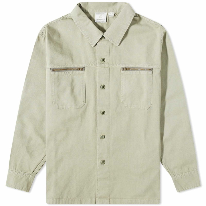 Photo: Gramicci x Adsum Cotton Twill Work Shirt in Dry Sage