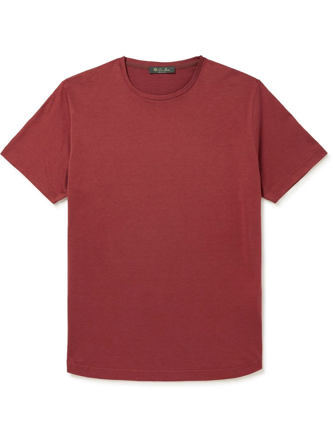 Loro Piana 半袖 ニット　 Tシャツ S 赤 Loro Piana 半袖 ニット Tシャツ S 赤