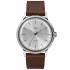 Timex Marlin Automatic Watch in Brown/Silver