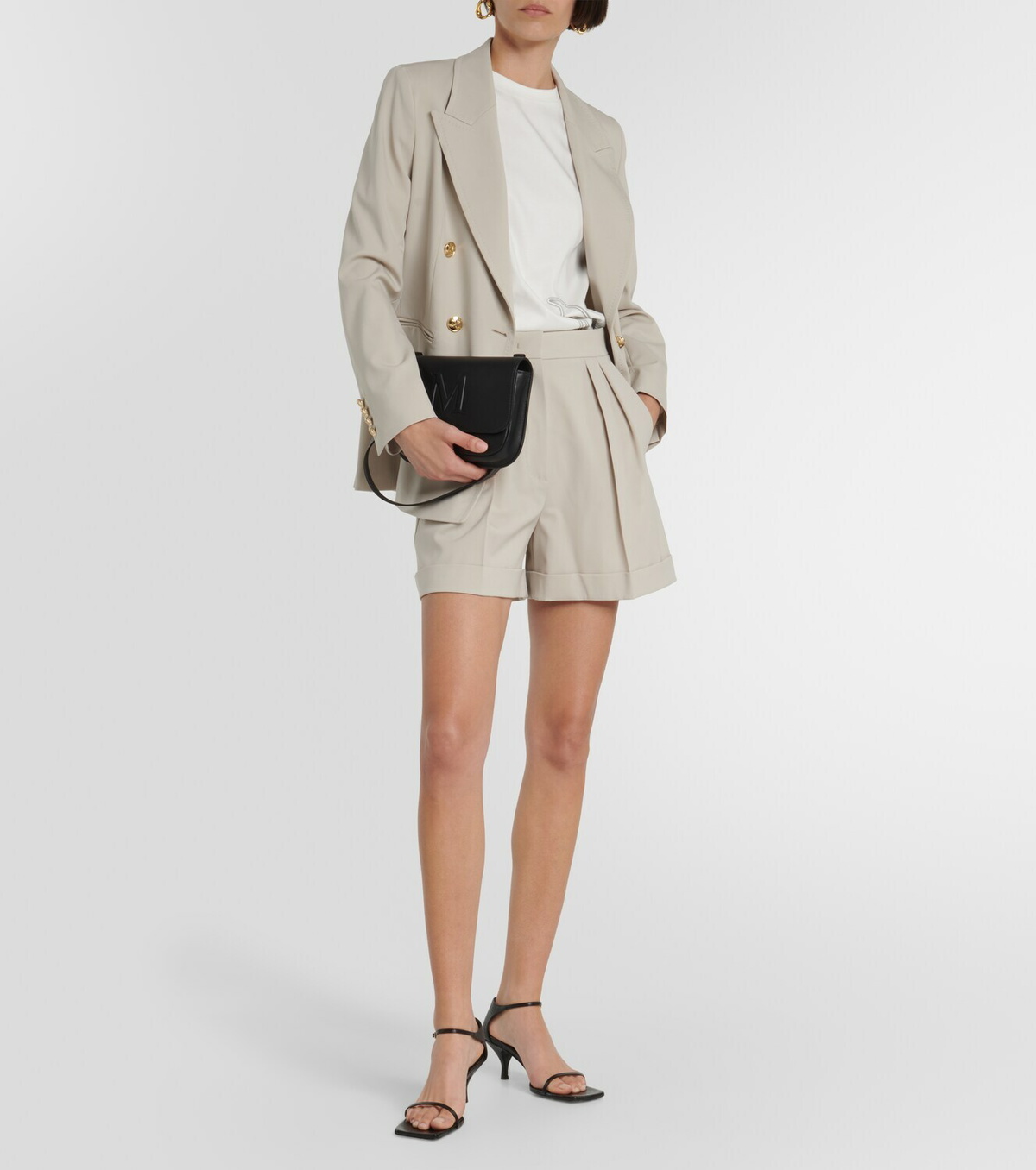 Max Mara Reale wool gabardine blazer Max Mara