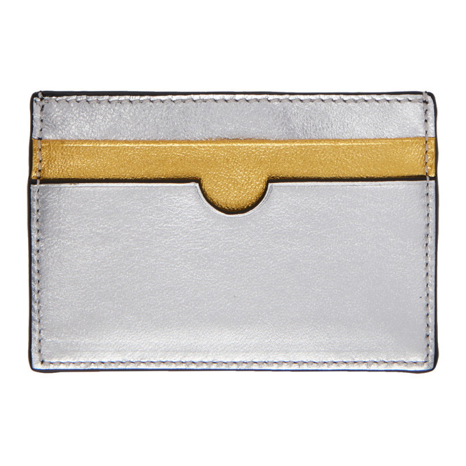 Photo: Loewe Gold and Silver Cardholder