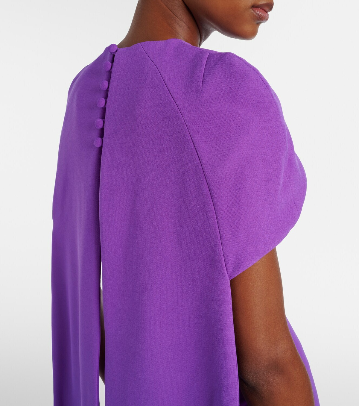 Safiyaa Ginko caped gown