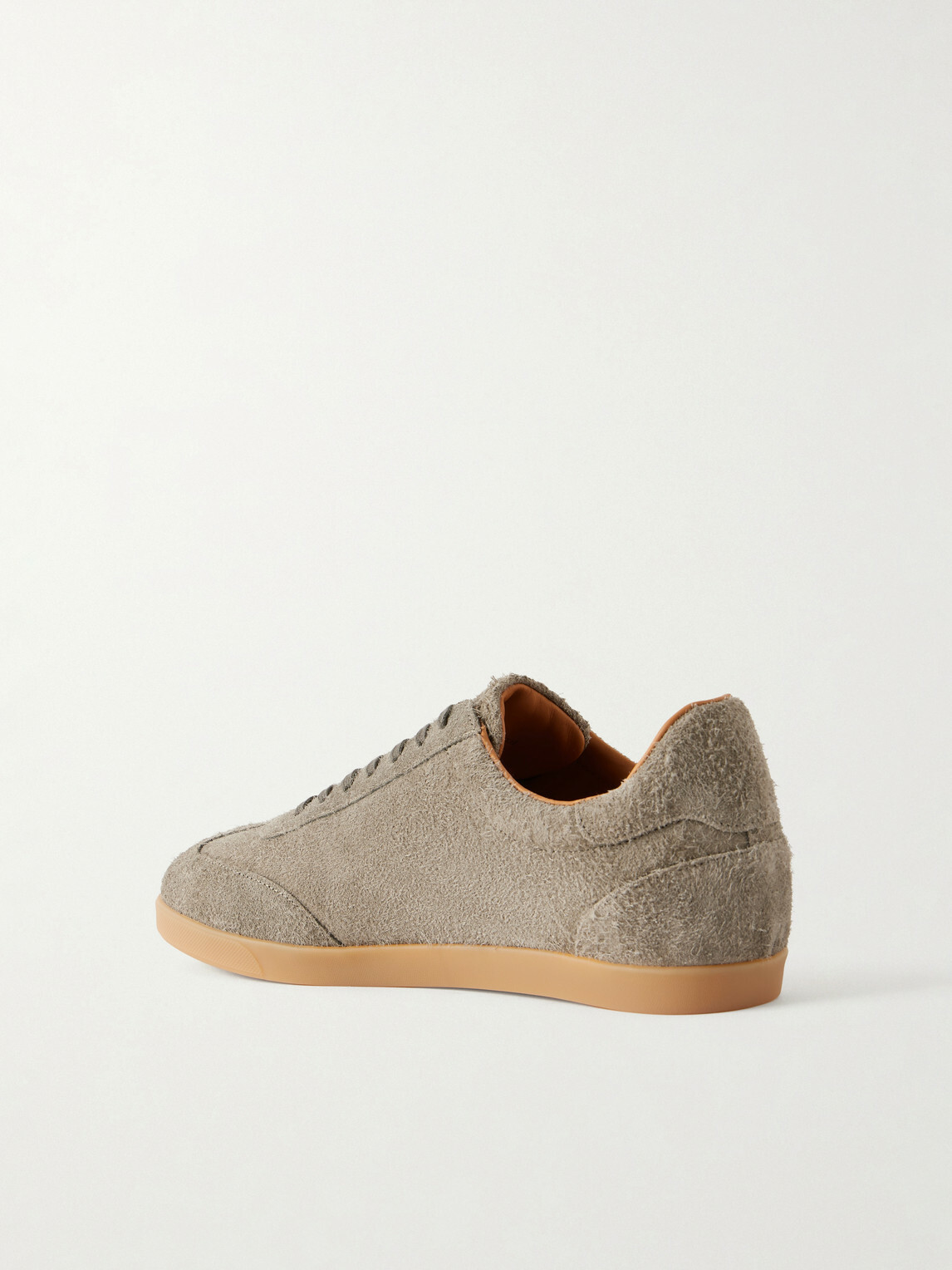 Mr P. - Suede Low Top Sneakers - Brown