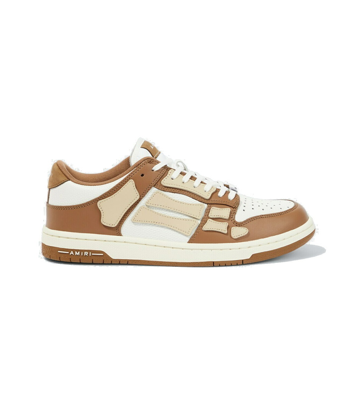 Photo: Amiri Skel Top Low leather sneakers