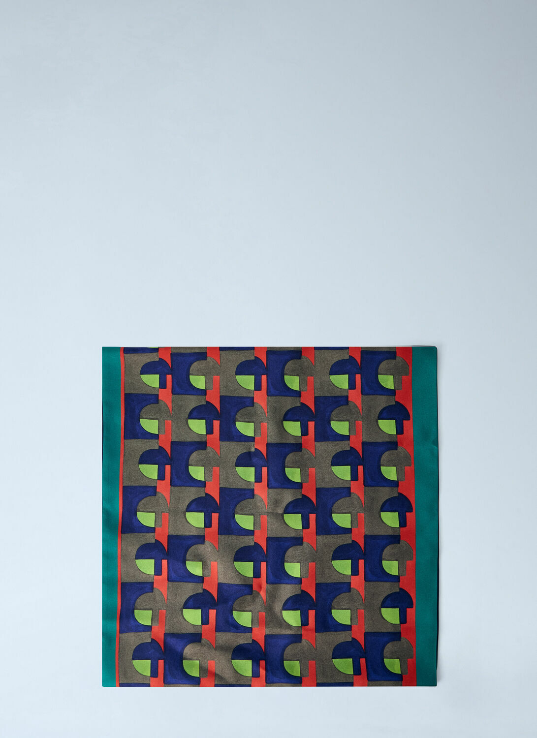 Miu Miu Printed Silk Scarf
