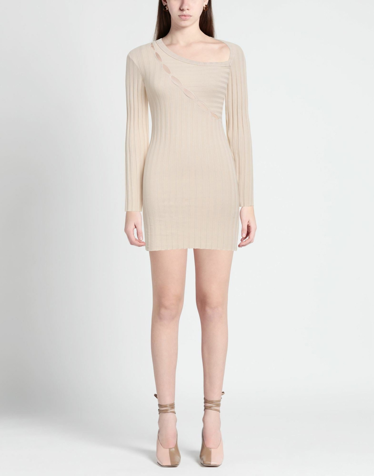 Cotton Citizen Womens Mini dress in Beige