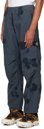 Stone Island Gray Hand Coloring Trousers