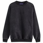 Fucking Awesome Men's Little Stamp Snow Wash Sweatshirt in Black