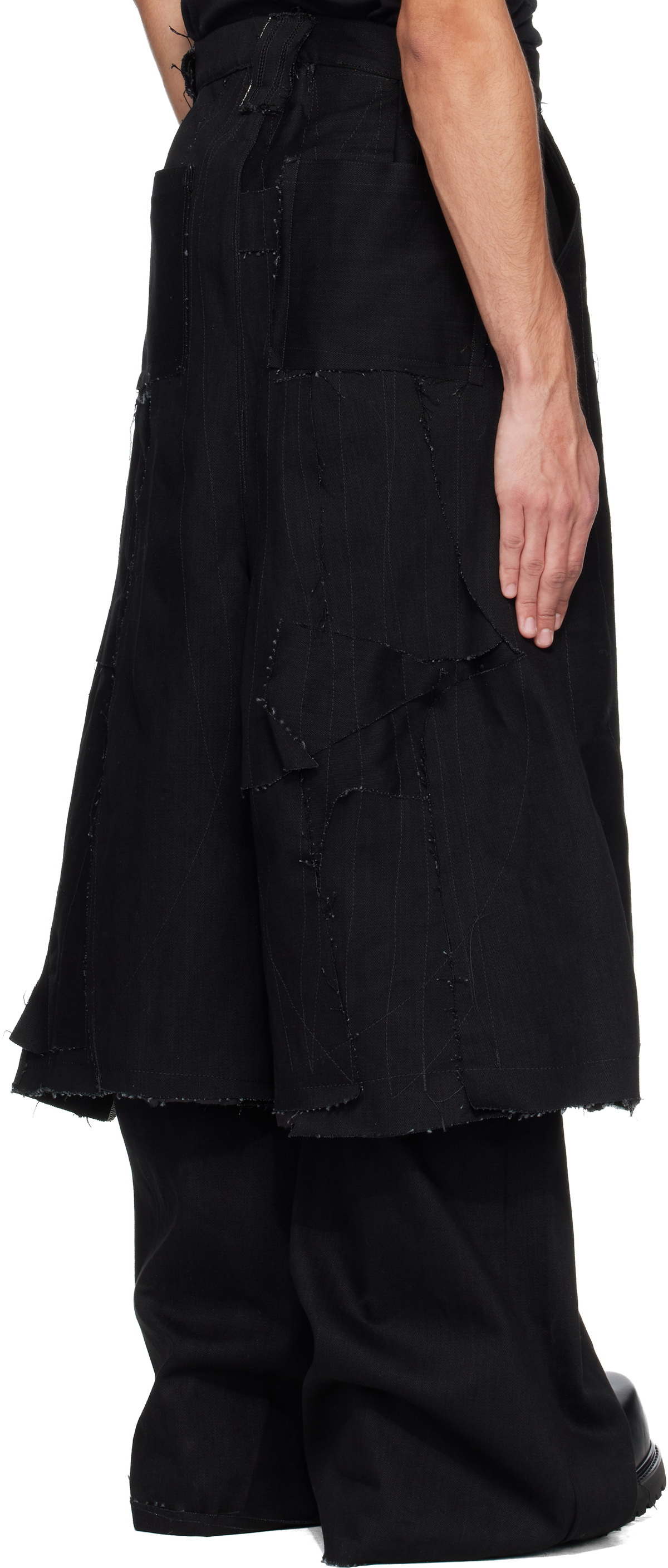Swampgod Black 3/4 Fisolo Trousers