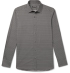 TOM FORD - Printed Cotton and Lyocell-Blend Shirt - Black