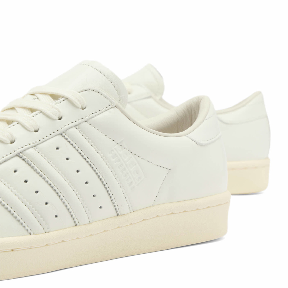 Adidas Superstar Vintage Sneaker in Core White/Core White/Cream White