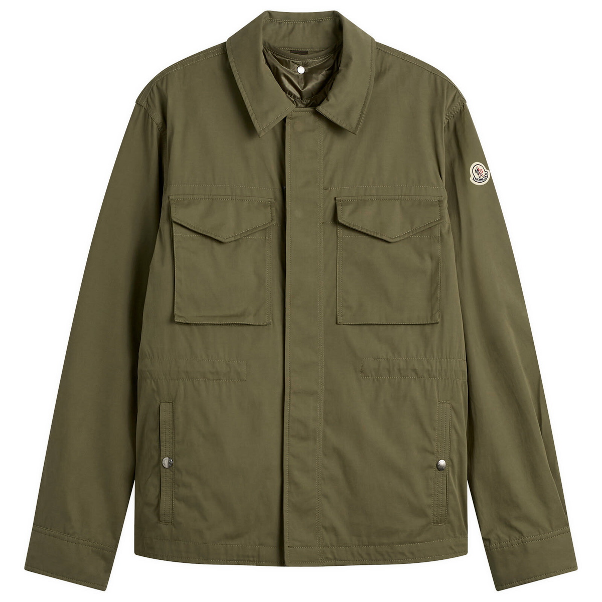 Moncler Men's Mendes Lightweight Nylon Ripstop Jacket in Black Moncler