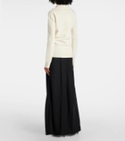 Plan C Wool and cashmere polo sweater