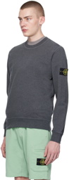 Stone Island Gray Patch Sweatshirt