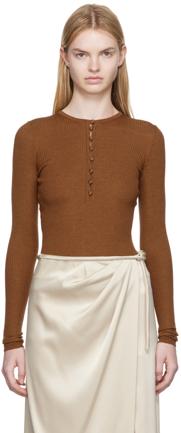 Gabriela Hearst Tan Jenny Sweater Gabriela Hearst