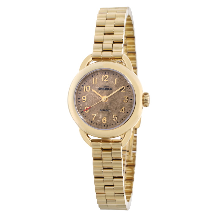 Photo: Shinola Petoskey Quartz Gold Dial Ladies Watch S0120306831