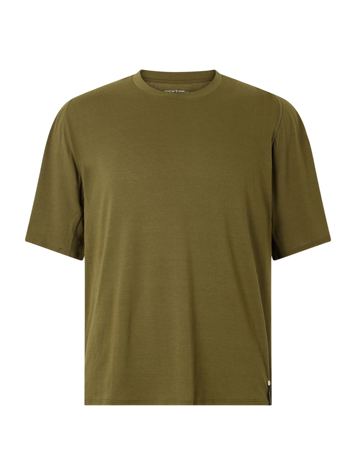 Portal - Drift Merino Wool-Blend Jersey T-Shirt - Green Portal
