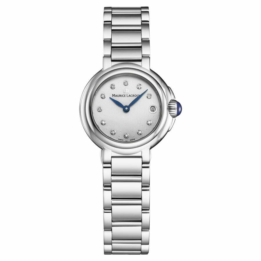 Maurice Lacroix Fiaba Quartz Diamond Silver Dial Ladies Watch FA1003-SS002-170-1