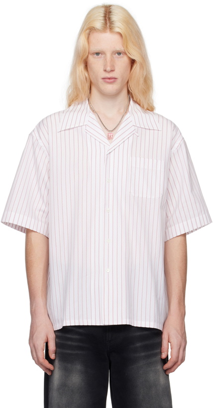 Photo: Marni White Striped Shirt
