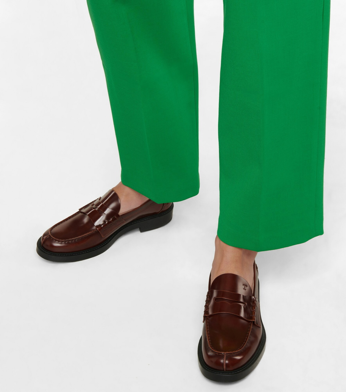 Tod's - Leather penny loafers