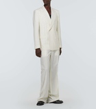 Dolce&Gabbana Pinstripe wool suit pants