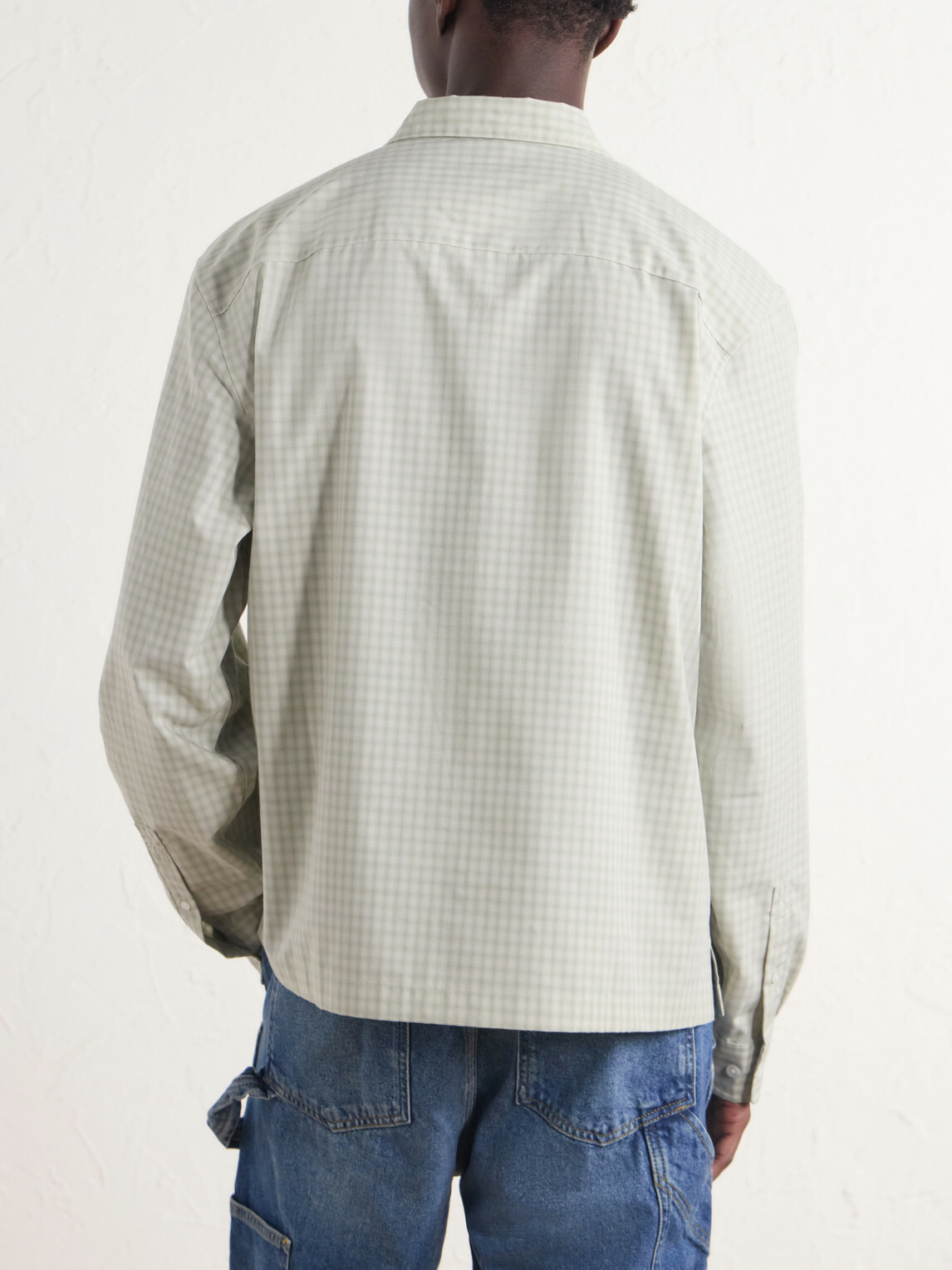 Aimé Leon Dore - Checked Poplin Shirt - Green