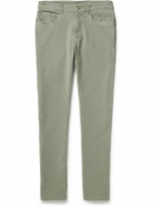 Faherty - Slim-Fit Cotton-Blend Jersey Trousers - Green