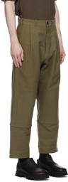 Jan-Jan Van Essche Khaki O-Project Trousers