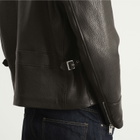 Second/Layer Men's Second Layer Rider Leather Jacket in Black