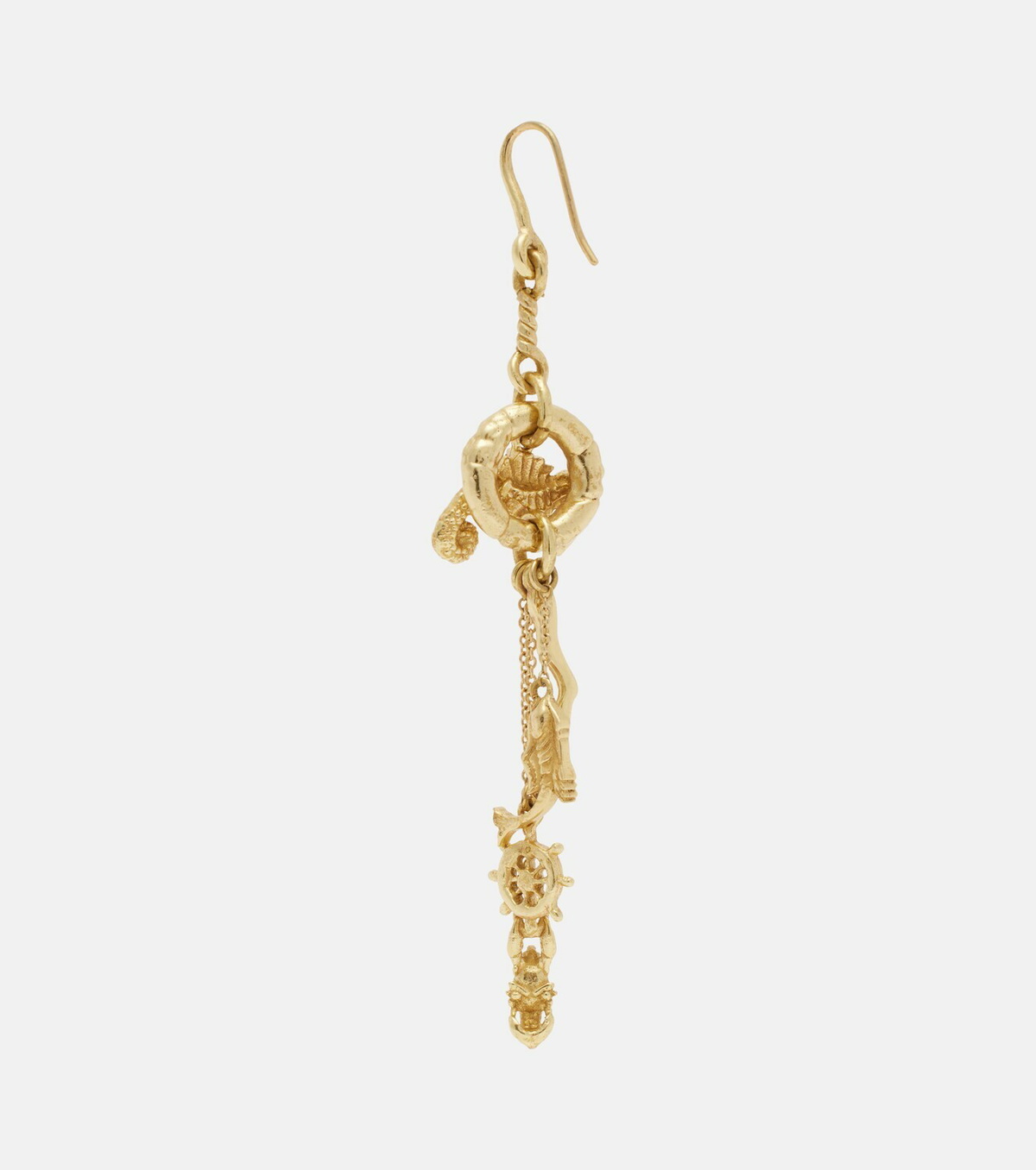 Alémais Mismatched Sea drop earrings