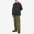 Quiet Golf Men's Typeface Coach Jacket in Black