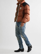 Moncler Genius - Palm Angels Nevin Quilted Padded Shell Down Jacket - Brown