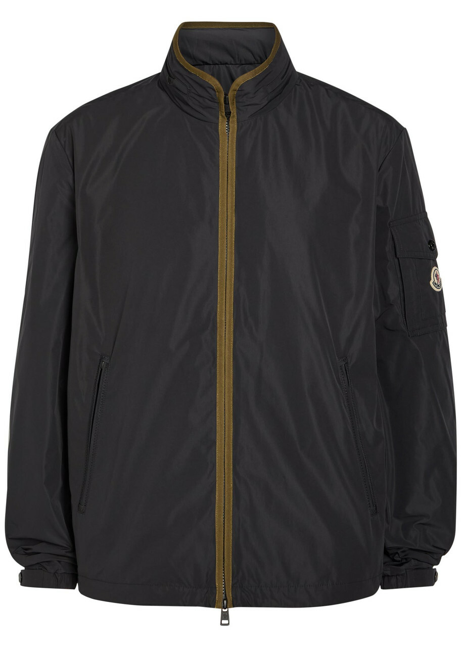 Moncler Sayan Hooded Shell Jacket Black