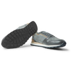 Brunello Cucinelli - Suede and Leather Sneakers - Gray