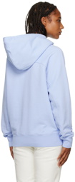 AMI Paris Blue Ami De Cœur Hoodie