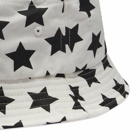 Awake NY Men's Star Bucket Hat in Ivory/Black