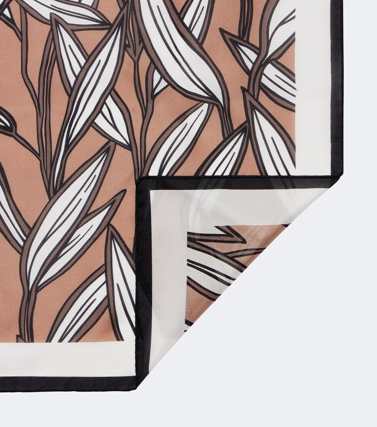 Brunello Cucinelli Printed silk twill scarf