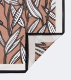 Brunello Cucinelli Printed silk twill scarf