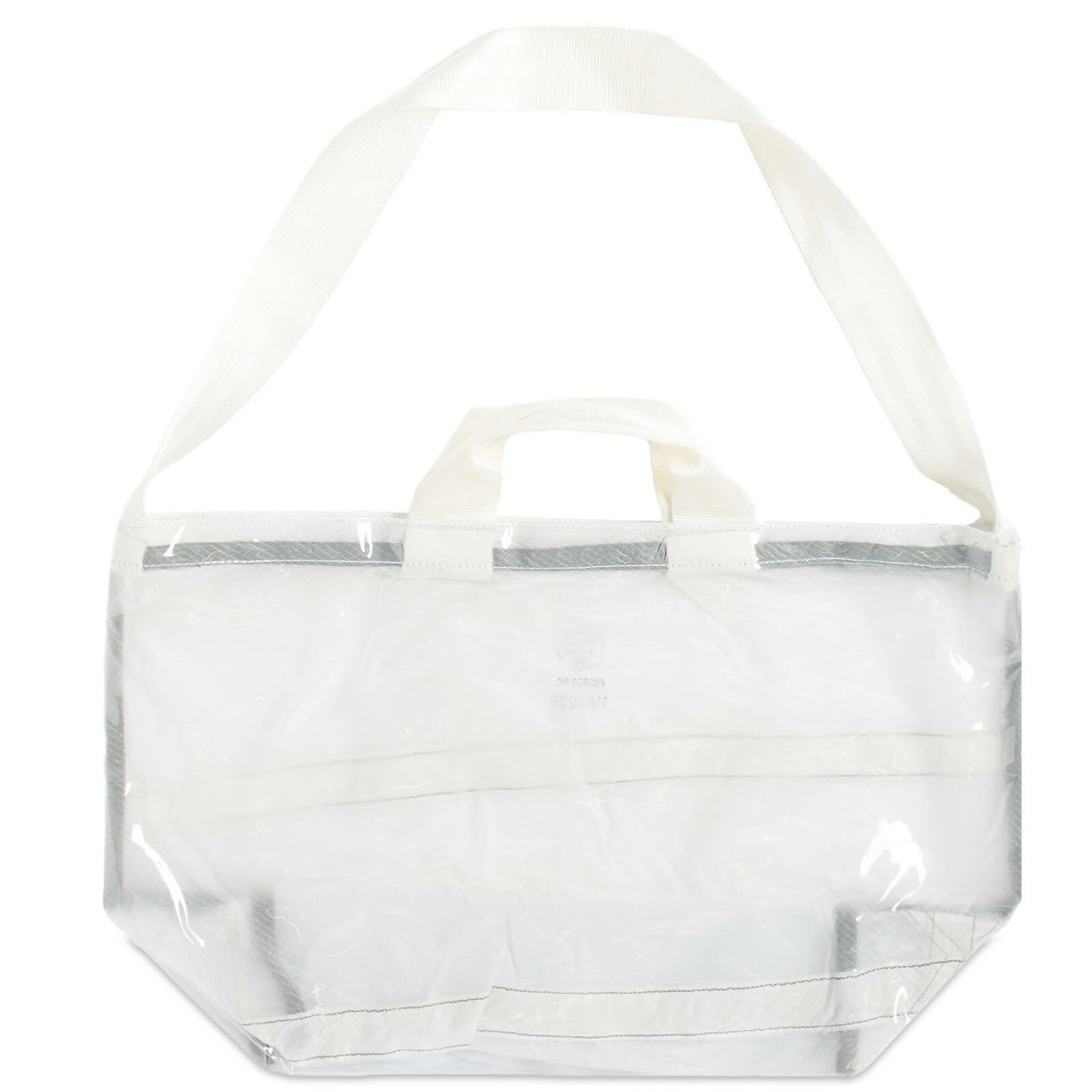 Puebco Covered Parachute Shoulder Bag in White 