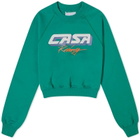 Casablanca Women's Cropped Sweat in Casa Racing
