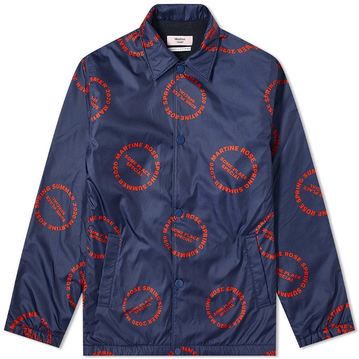 Photo: Martine Rose All Over Print Coach Jacket