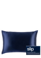 Slip Silk Pillowcase Navy - Navy Blue