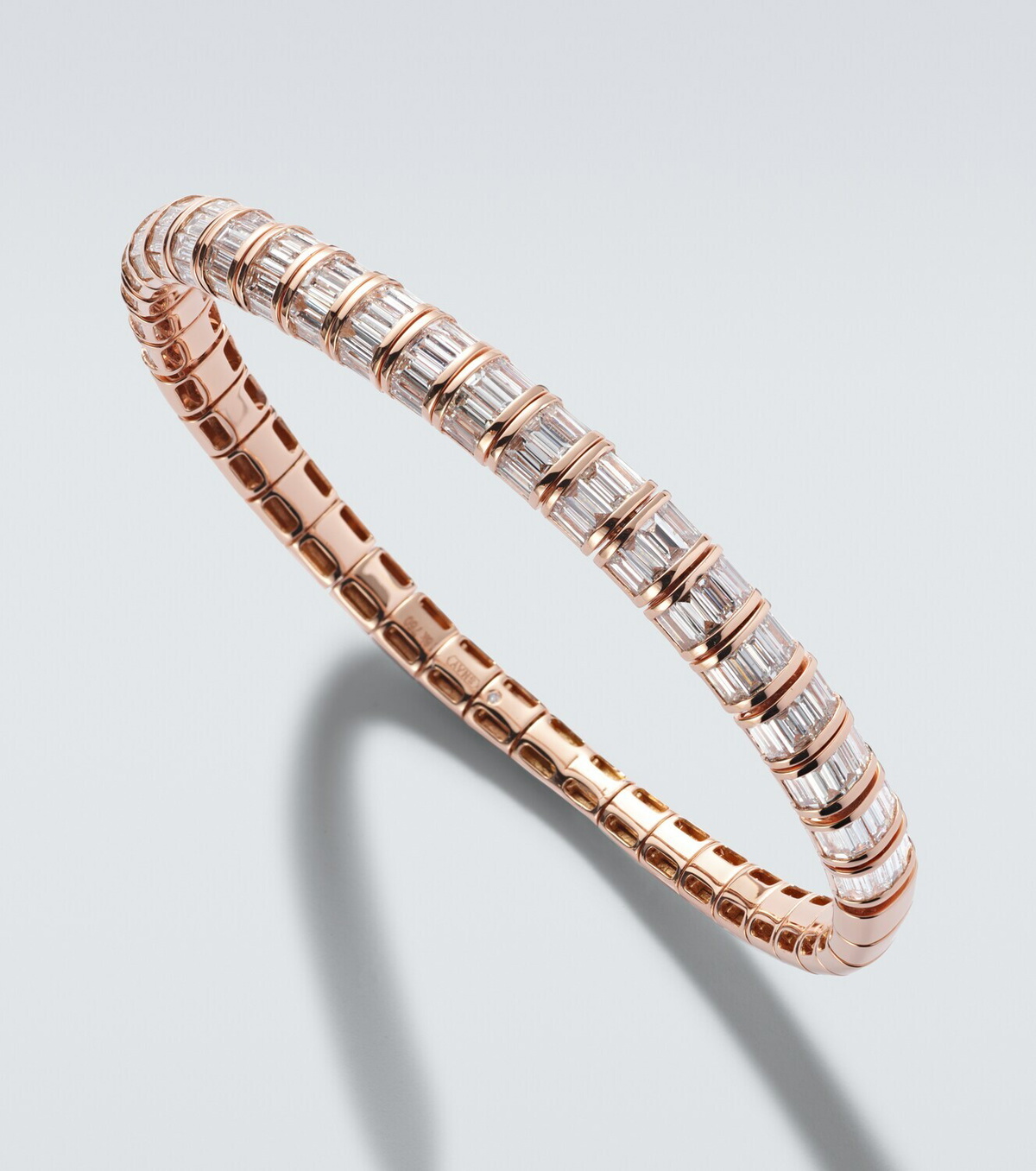 Shay Jewelry 18kt rose gold bracelet with diamonds