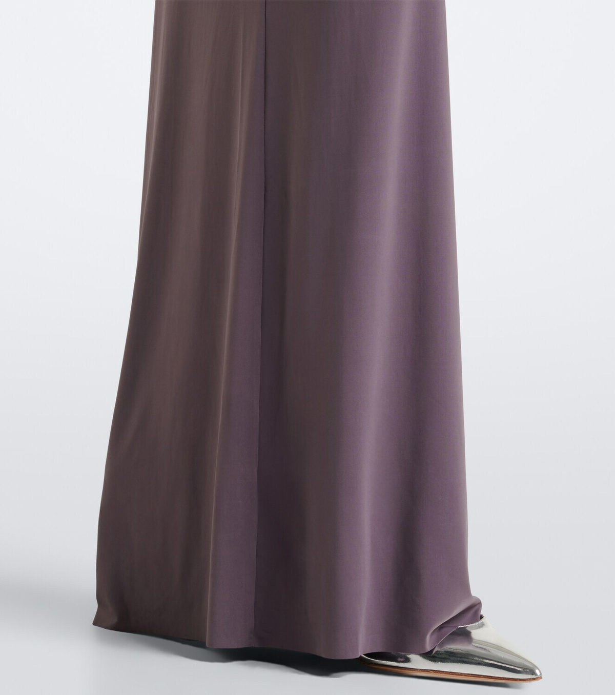 De La Vali Jade cutout asymmetric jersey gown