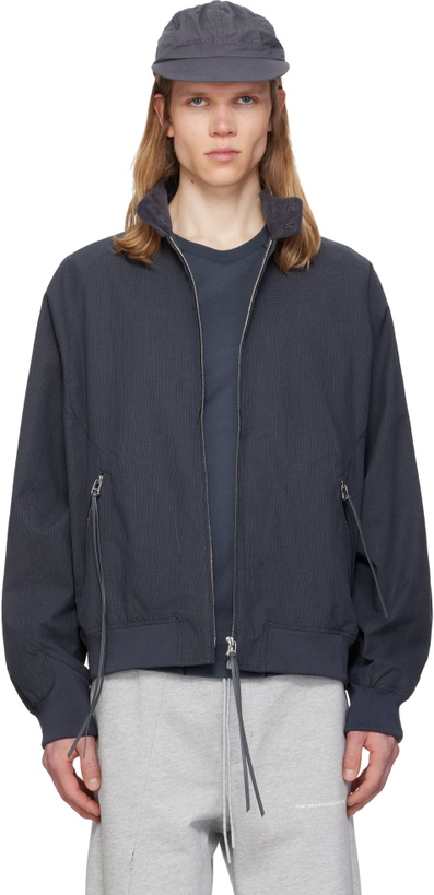 Photo: POST ARCHIVE FACTION (PAF) Gray 8.0 Center Bomber Jacket