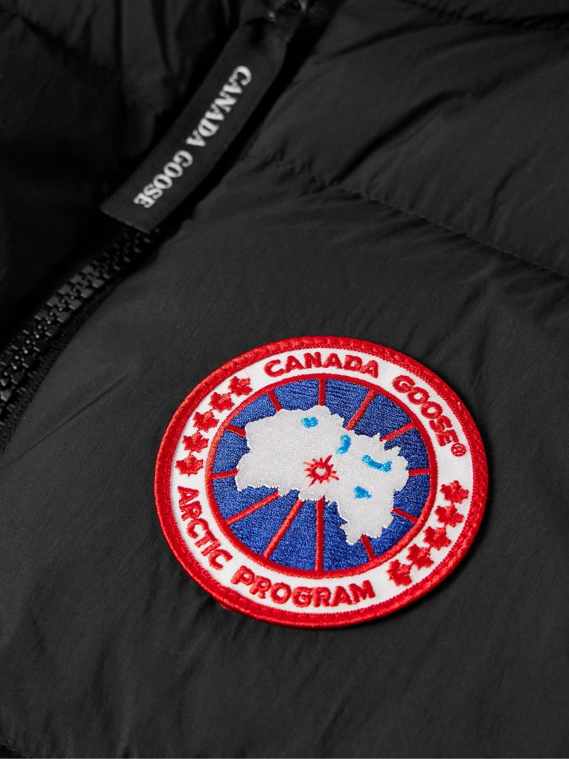 Canada Goose - Lawrence Slim-Fit Logo-Appliquéd Quilted Enduraluxe ...