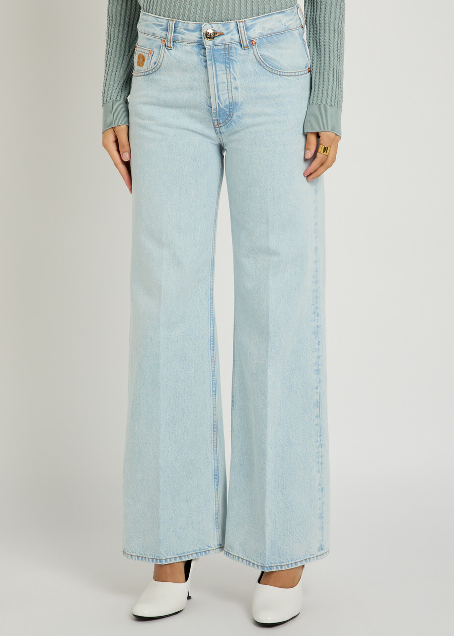 Blaze Milano Maline Flared-leg Jeans Light Blue